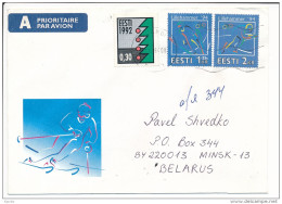 Cover Abroad / Winter Olympics, Lillehammer - 29 November 1994 Viljandi - Estonia