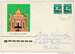 Cover Abroad / Vytis - ? April 1991 Vilnius - Lithuania