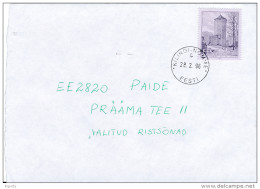 Mi 272 Solo Cover / Paide Castle - 28 February 1996 Kilingi-Nõmme - Estonia