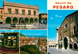 73257841 Pesaro Herzoglicher Palast Kathedrale Stadtpanorama Cafe Restaurant Pes - Sonstige & Ohne Zuordnung