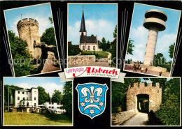 73257839 Alsbach Bergstrasse Schloss Turm Kirche Aussichtsturm Berggaststaette W - Sonstige & Ohne Zuordnung