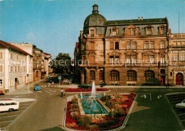 73257545 Landau Pfalz Blick In Die Reiterstrasse Wasserspiele Landau Pfalz - Landau