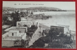 CPA Non Circulée - TUNISIE - LA GOULETTE, VUE VERS CARTHAGE - Tunesië