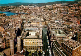 73257437 Genova Genua Liguria Panorama Dal Grattacielo Blick Vom Wolkenkratzer G - Sonstige & Ohne Zuordnung