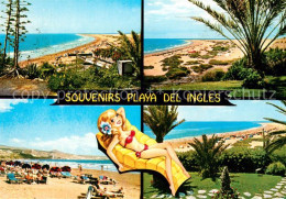 73257425 Playa Del Ingles Panorama Strand Badenixe Playa Del Ingles - Andere & Zonder Classificatie
