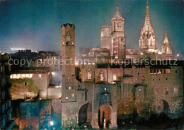 73257402 Barcelona Cataluna Barrio Gotico De Noche Barcelona Cataluna - Andere & Zonder Classificatie