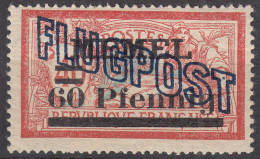 Memel 1921 Mi. 40 II Flugpostmarke 60 Pf. Auf 40 C. Ungebraucht  (70461 - Memel (Klaipeda) 1923