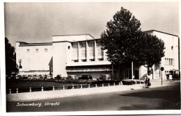 Schouwburg Utrecht Real Photo Bike Cars Modern Arhitecture International Style Real Photo Postcard  Ca 1920 Takken - Utrecht