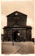 Rotterdam Delftsche Poort Bike Motorcycle Clock Real Photo Postcard Ca 1920 - Rotterdam