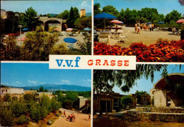 GRASSE  ( ALPES MARITIMES )   V.V.F.VILLAGE VACANCES FAMILLES. MULTI-VUES - Grasse