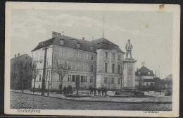 Germany. Bischofsburg. Kreishaus. Illustrated View Posted Postcard - Sonstige & Ohne Zuordnung