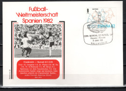 Spain 1982 Football Soccer World Cup Commemorative Cover Match France - Kuwait 4:1 - 1982 – Spain