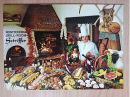 CARTOLINA  ITALIA BOLZANO ORTISEI RISTORANTE ROSTICCERIA SOTRIFFER Italy Postcard ITALIEN Ansichtskarten - Bolzano (Bozen)