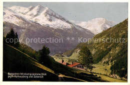 73256580 Badgastein Windischgraetzhoehe Blick Gegen Rathausberg Und Schareck Hoh - Sonstige & Ohne Zuordnung