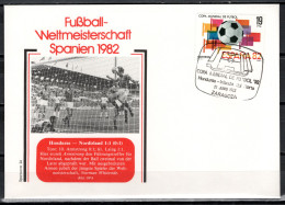 Spain 1982 Football Soccer World Cup Commemorative Cover Match Honduras - Northern Ireland 1:1 - 1982 – Spain