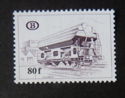 BELGIUM :   1980 - CHEMINS DE FER - CF   449 ** Curiosité 80F Hors Cartouche RARE - Postfris