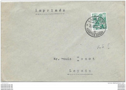 51 - 36 - Enveloppe Avec Cachet àd Ate "Lausanne Comptoir Suisse 1937 - Cartas & Documentos