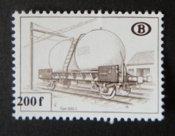 BELGIUM :   1980 - CHEMINS DE FER - CF   452 ** Curiosité 200F Hors Cartouche RARE - Mint