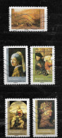 France 2008 Oblitéré  Autoadhésif  N° 151 -152 -154 -157 -158 Ou 4133 - 4134 - 4136 - 4139 - 4140  " Chefs D'oeuvre - Used Stamps