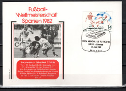 Spain 1982 Football Soccer World Cup Commemorative Cover Match USSR - Scotland 2:2 - 1982 – Spain