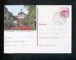 "BUNDESREPUBLIK DEUTSCHLAND" 1987, Bildpostkarte Mit Bildgleichem Stempel Ex "EMMENDINGEN" (R1275) - Illustrated Postcards - Used