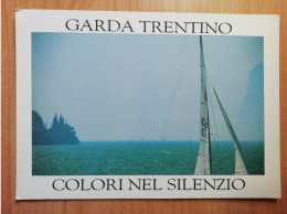 CARTOLINA  ITALIA TRENTINO GARDA LAGO SALUTI Italy Postcard ITALIEN Ansichtskarten - Trento