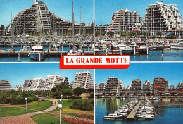 *CPM - 34 - LA GRANDE MOTTE - Multivues - - Other & Unclassified