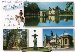 CPM - P - SEINE ET MARNE - FONTAINEBLEAU - VILLE ROYALE ET IMPERIALE - Fontainebleau