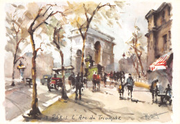 75-PARIS ARC DE TRIOMPHE-N°T1081-B/0049 - Arc De Triomphe