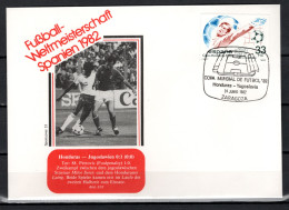 Spain 1982 Football Soccer World Cup Commemorative Cover Match Honduras - Yugoslavia 0:1 - 1982 – Spain