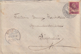 Brief  Bahnpost - Signau  (Bern-Schwarzenburg-Bern)        1923 - Cartas & Documentos