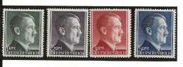 1941-43 Série 723-726 ** Neuve - Nuevos