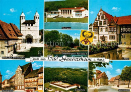 73255355 Bad Gandersheim Stiftskirche Kurhaus Osterbergsee Abtei Marktplatz Zoll - Bad Gandersheim