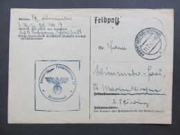 KARTE Freistadt - St. Marienkirchen B. Schärding 1942 Feldpost Panzer Jäger  // D*59509 - Storia Postale