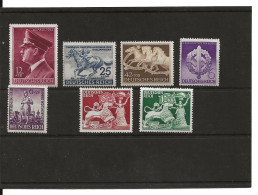 1942 Yv 737-743 **neufs - Unused Stamps