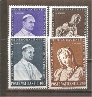 Vaticano Yvert 401-04 (MNH/**) - Unused Stamps