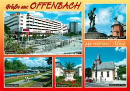 73255220 Offenbach Main Marktplatz Brunnen Am Isenburger Schloss Mainpartie Bues - Offenbach