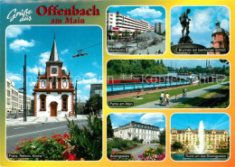 73255218 Offenbach Main Franz Ref Kirche Marktplatz Brunnen Am Isenburger Schlos - Offenbach