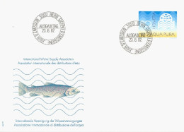 SWITZERLAND. FDC. INTERNATIONAL ASSOCIATION OF WATER DISTRIBUTORS. 1982 - FDC