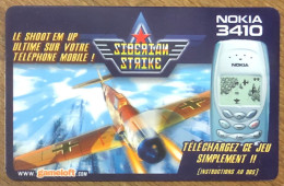 GAMELOFT JEU SIBERIAN STRIKE JEUX PREPAID PREPAYÉE NO TELECARTE PHONECOTE TELEFONKARTE PHONE CARD CALLING - Sonstige & Ohne Zuordnung