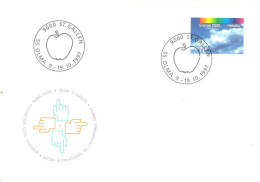 SWITZERLAND. POSTMARK. APPLE. ST GALLEN. 1997 - Marcofilia