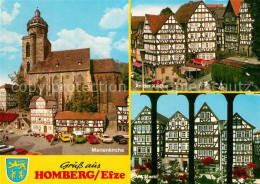 73255089 Homberg Efze Marienkirche Fachwerkhaeuser Markt Homberg Efze - Autres & Non Classés