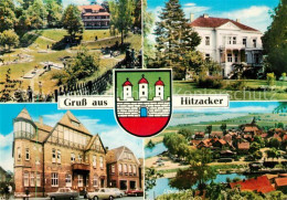 73255085 Hitzacker Elbe Minigolf Rathaus Schloss Fliegeraufnahme Hitzacker Elbe - Hitzacker