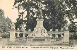 92 - Sèvres - Ville D'Avray - Monument De Gambetta, érigé Par Les Alsaciens-Lorrains - Carte Neuve - CPA - Voir Scans Re - Sevres