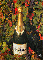 Vignes - Le Champagne - Bouteille De Vin - CPM - Voir Scans Recto-Verso - Wijnbouw