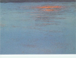 Art - Peinture - John Ruskin - Study Of Dawn : First Scarlet In The Clouds - CPM - Carte Neuve - Voir Scans Recto-Verso - Paintings