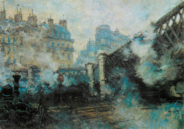 Art - Peinture - Claude Monet - Pont De L'Europe, Gare Saint-Lazare, 1877 - Carte Neuve - CPM - Voir Scans Recto-Verso - Paintings