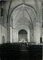 49 - Angers - Intérieur De La Collégiale St-Martin - Nef Plantagenet Et Chœur Carolingien - Carte Dentelée - CPSM Grand  - Angers