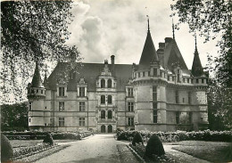 37 - Azay Le Rideau - Le Château Vers Le Nord - Mention Photographie Véritable - CPSM Grand Format - Carte Neuve - Voir  - Azay-le-Rideau