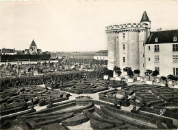 37 - Villandry - Le Château - Le Donjon Les Jardins Et L'Eglise - Mention Photographie Véritable - Carte Dentelée - CPSM - Other & Unclassified